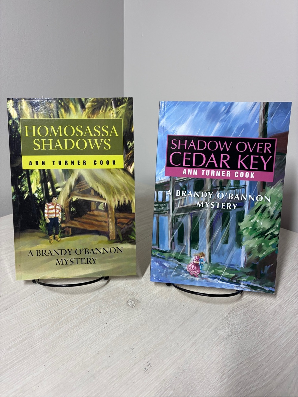 Lot of Two Ann Turner Cook Brandy O'Bannon Mystery PB Homosassa Cedar Key Gerber